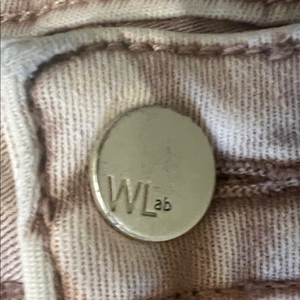 Wash Lab Chic Silvery Blush Cropped Jeans - Picture 7 of 9